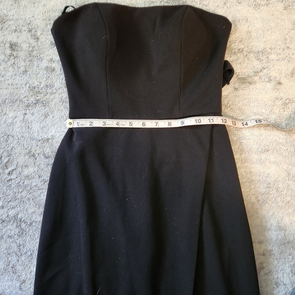 La Femme Black Strapless Gown Size 2 NWT - Picture 6 of 9